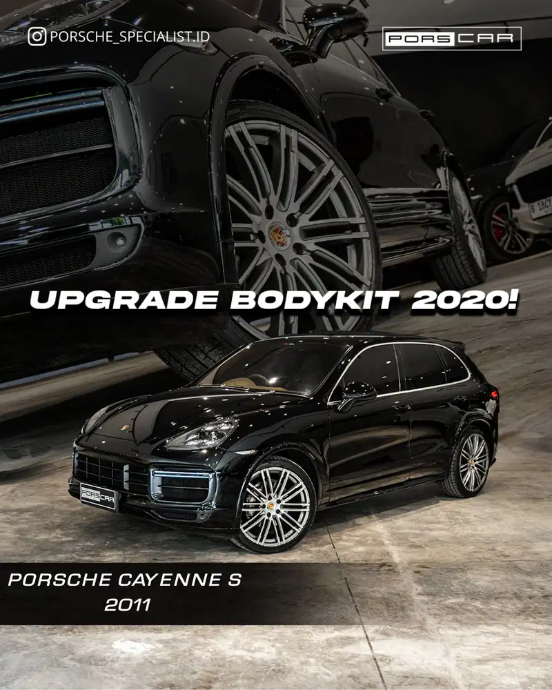 Porsche Cayenne S 2011 [Upgrade Body Kit 2020]