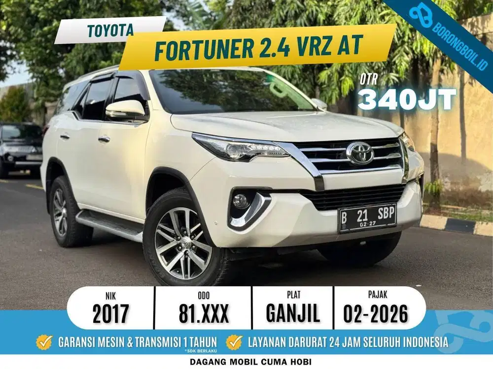 Fortuner VRZ 2.4 AT 2017