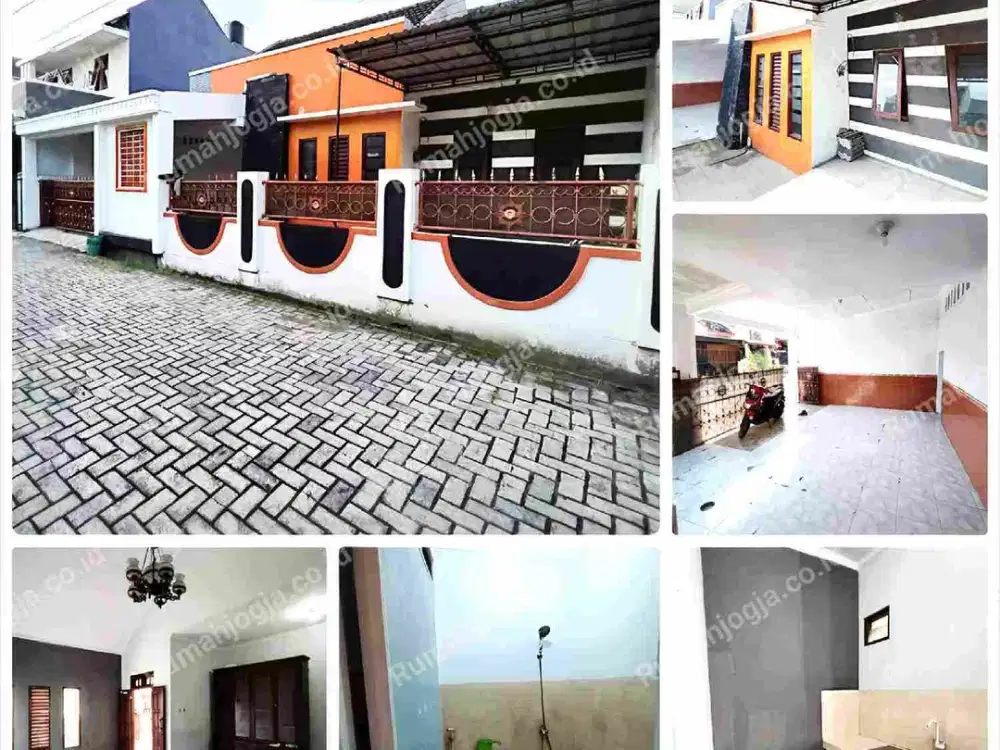 rumah di perumahan purwomartani Kalasan lingkungan ramai