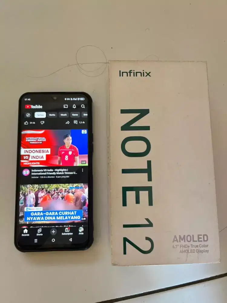 Di jual Infinix note 12