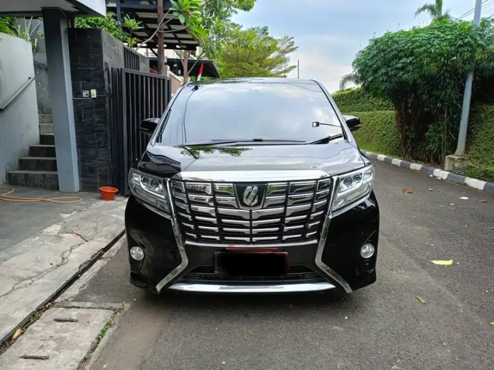 JUAL MURAH ALPHARD TYPE X 2017 TERAWAT SEMPURNA