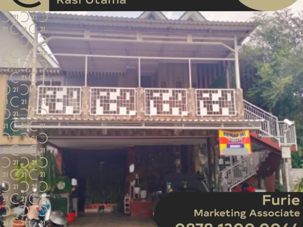 Dijual Rumah 2 Lantai Di Green Park Residence Pondok Melati Bekasi