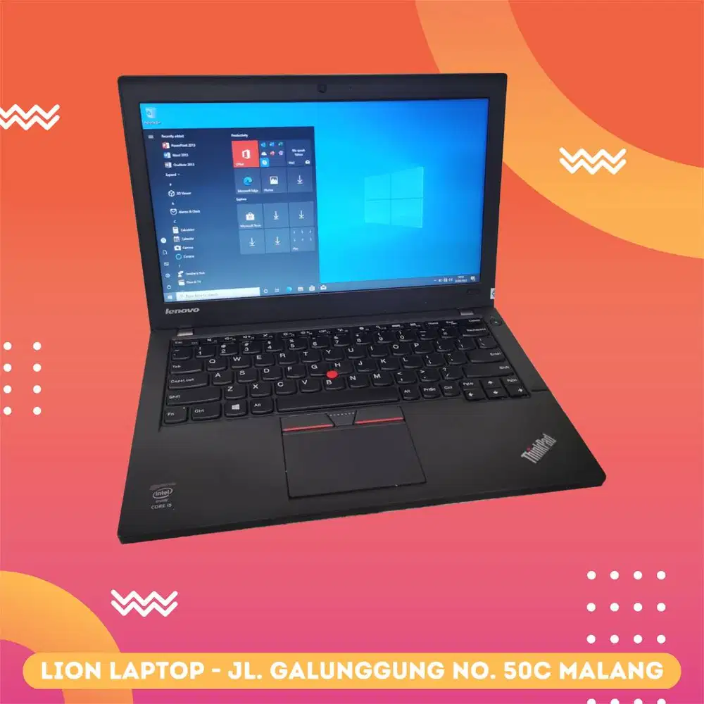 RAM 8GB SSD 256GB Core i5 Lenovo Thinkpad X250 [16|12]