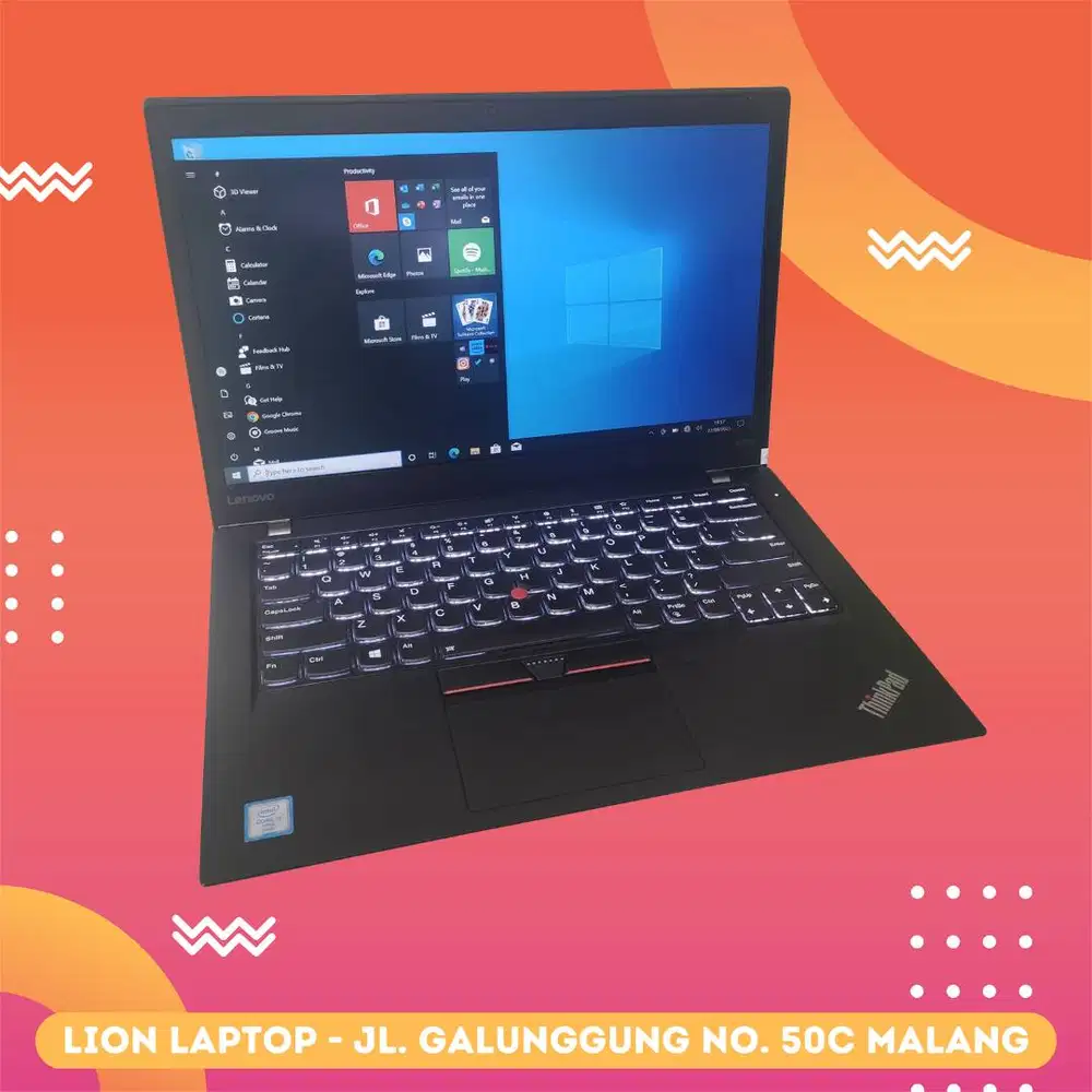 RAM 8GB SSD 256GB Core i5 Touchscreen SLIM Lenovo Thinkpad T470s [16|1