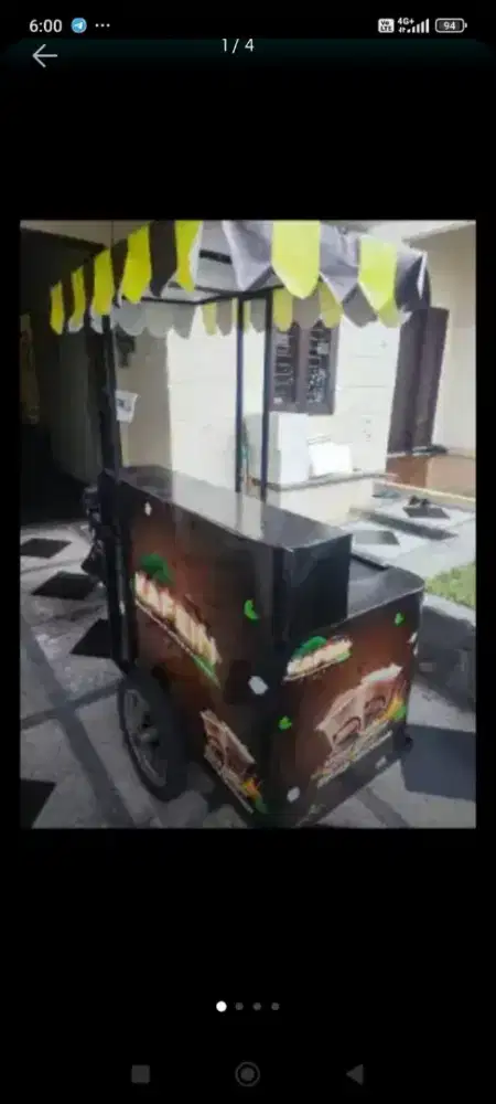 Jual Gerobak Sepeda Motor Listrik Keliling. Bisa Lengkap dgn resep.