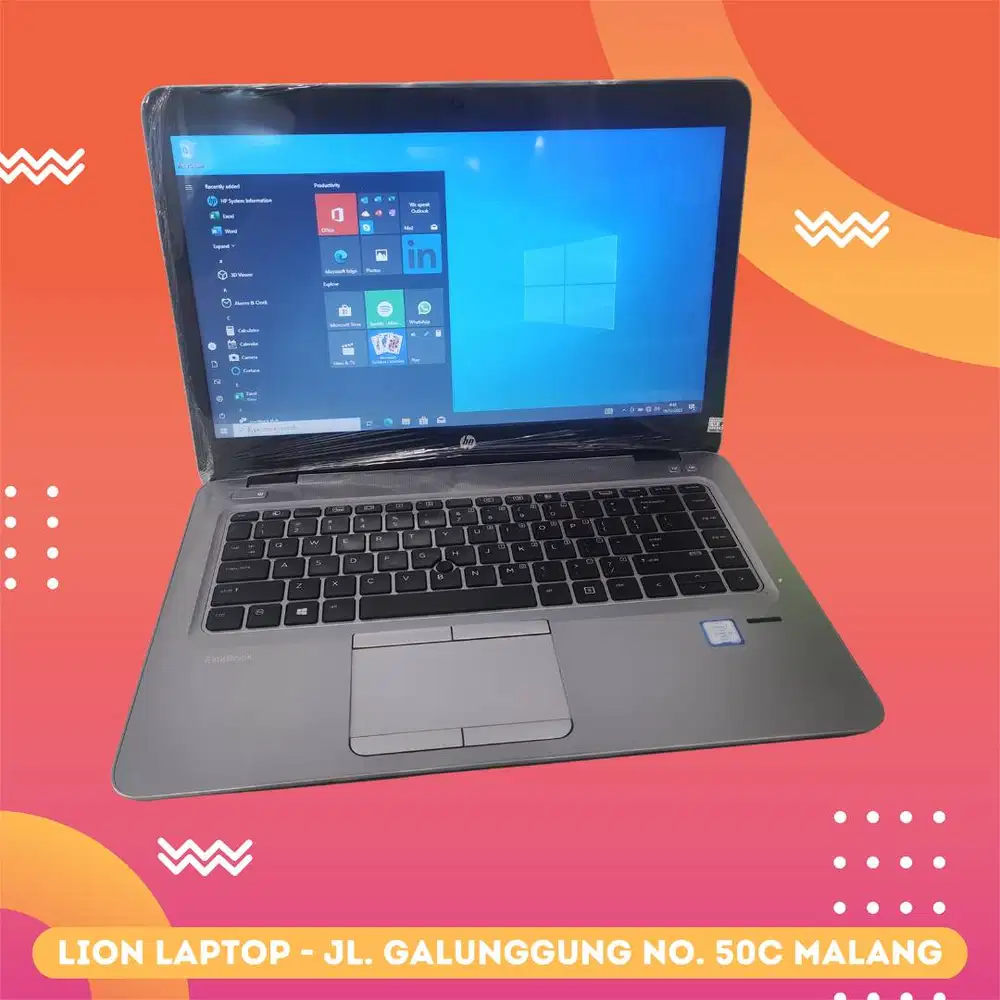 Core i5 RAM 8GB Murah SSD 258GB HP Elitebook 840 G3 [16|12]