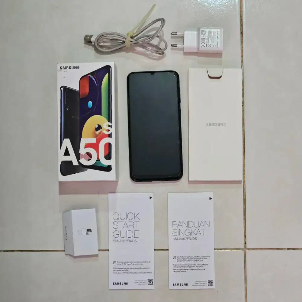 Dijual Smartphone Samsung A50s (2nd / bekas)