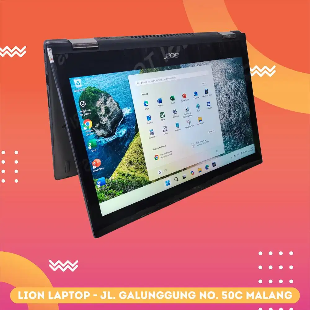 2 in 1 Flip Core i5 Gen 8 8/256 Acer Spin SP513-52N [16|12]