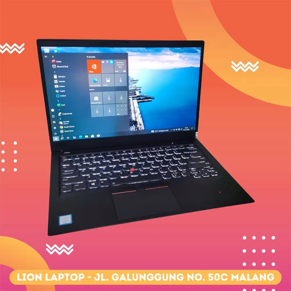 X1 Carbon Slim Ringan i5 gen 8 8/256 [16|12]