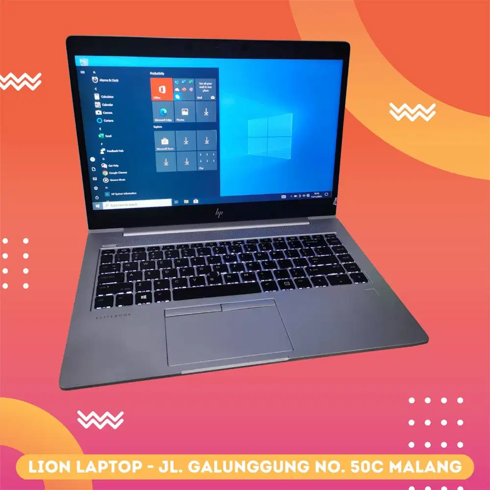 FUll Aluminium Body Core i7 gen 8 8/256 HP Elitebook 840 G6 [16|12]