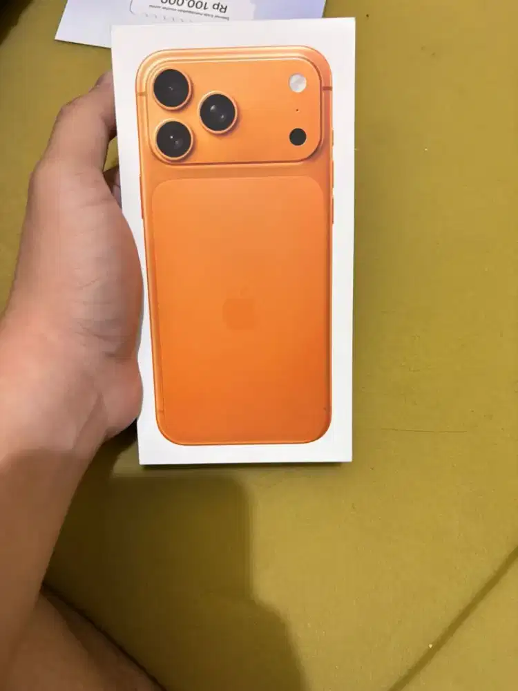 Iphone 17 Pro Max 256GB Cosmic Orange IBOX segel (new)