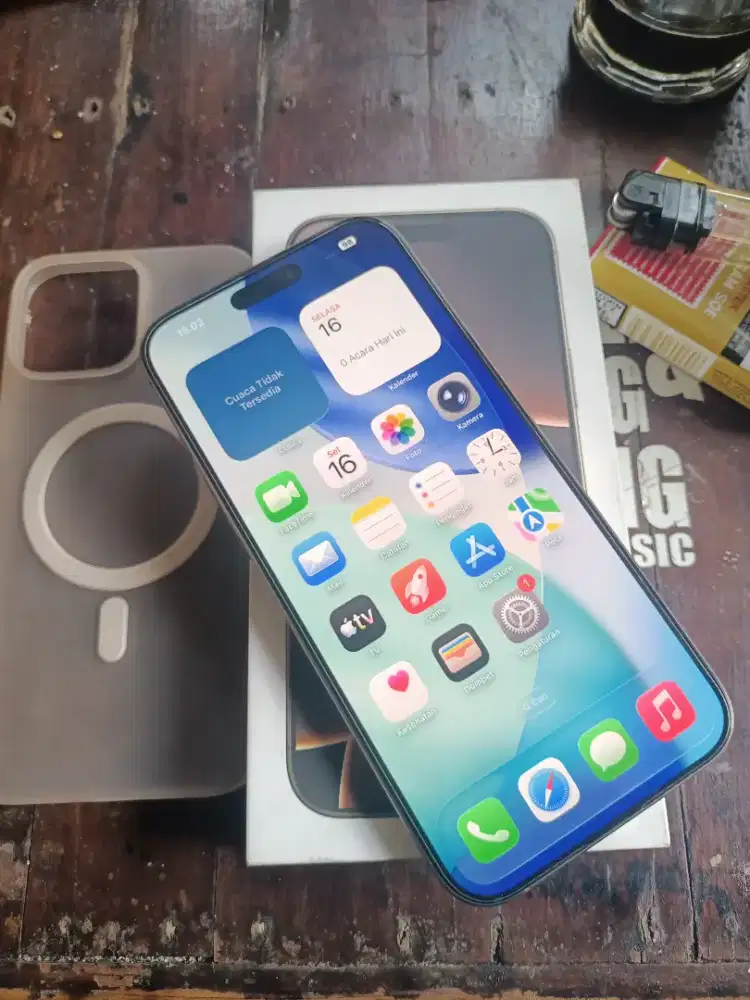 Iphone 16 ProMax 256gb ibox istimewa Full ori