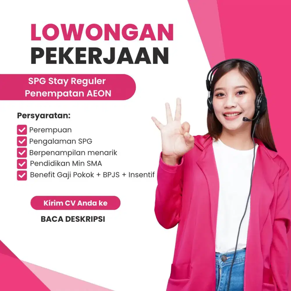 LOKER SPG STAY AEON