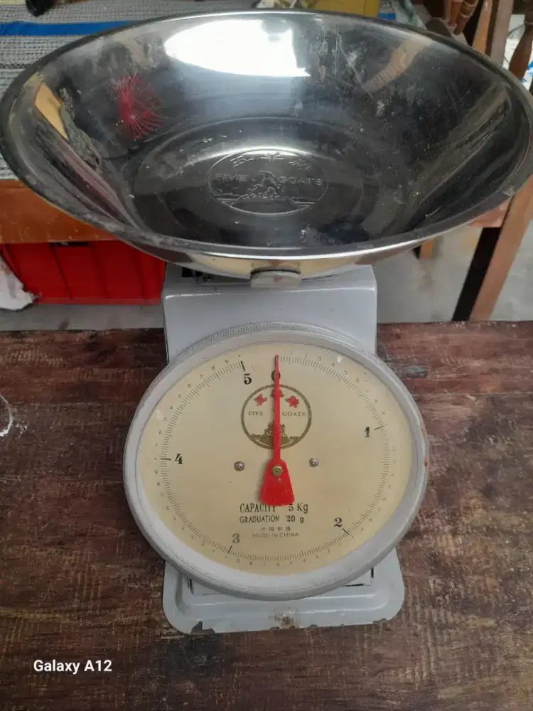 timbangan five goats 5kg