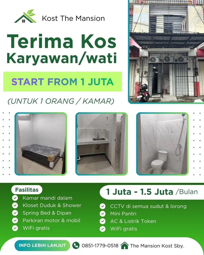 Terima Kos Start From 1 Juta