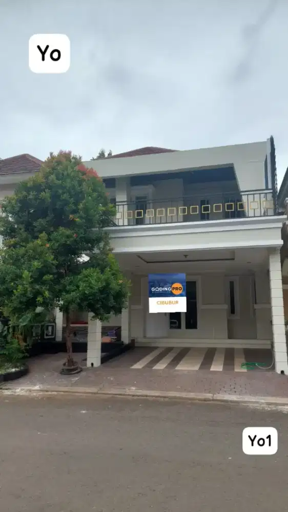 Dijual rumah siap huni di kota wisata cibubur