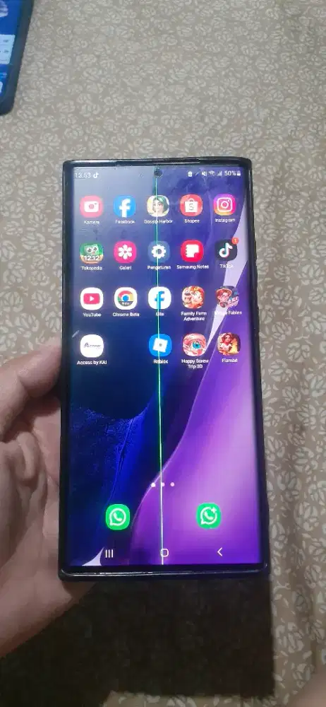 Jual BU samsung note 20 ultra 256gb sein