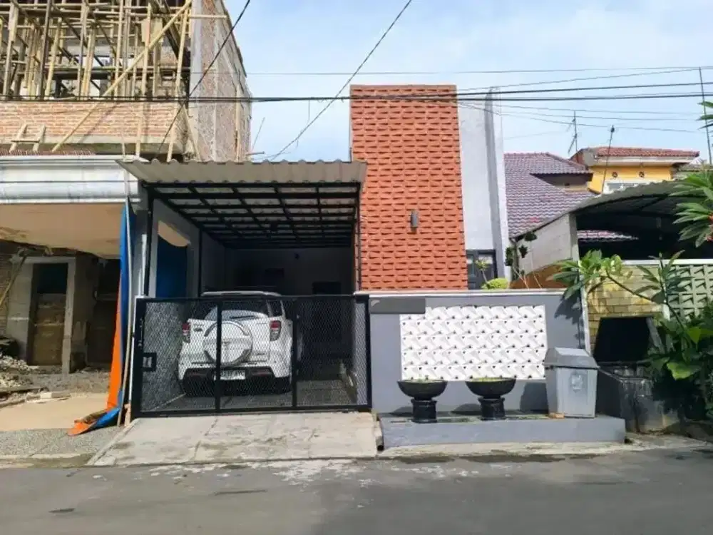 Rumah Industrial Minimalis Renov Baru 2021 di Villa Galaxy – Lokasi Elite!