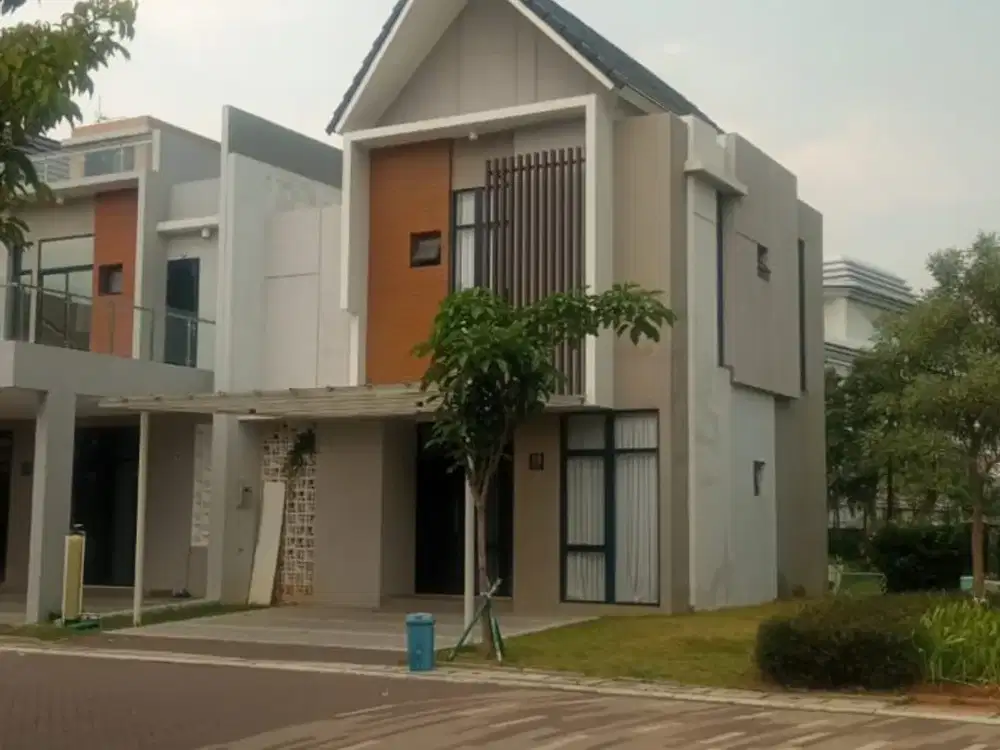 Rumah Pik2 Tahap 2 Cluster Denver Uk 11X15 Hook,Belakang View Danau Besar,Minimalis
