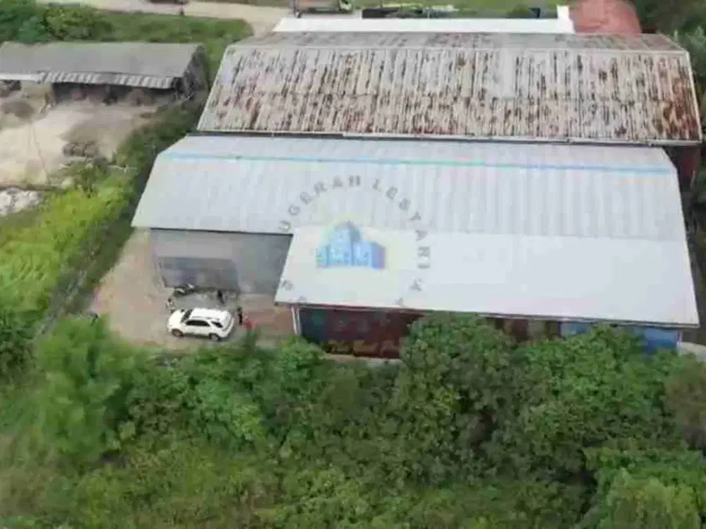 Dijual gudang di Jambe, Kab. Tangerang, LT.820 m2, LB.700 m2, SHM