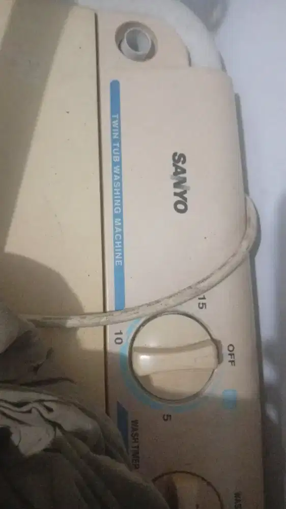 Mesin cuci mati sanyo