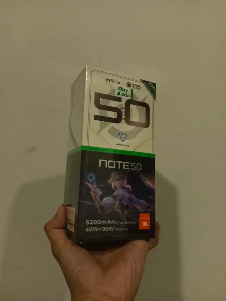 INFINIX NOTE 50 8+8/256 NEW GARANSI RESMI