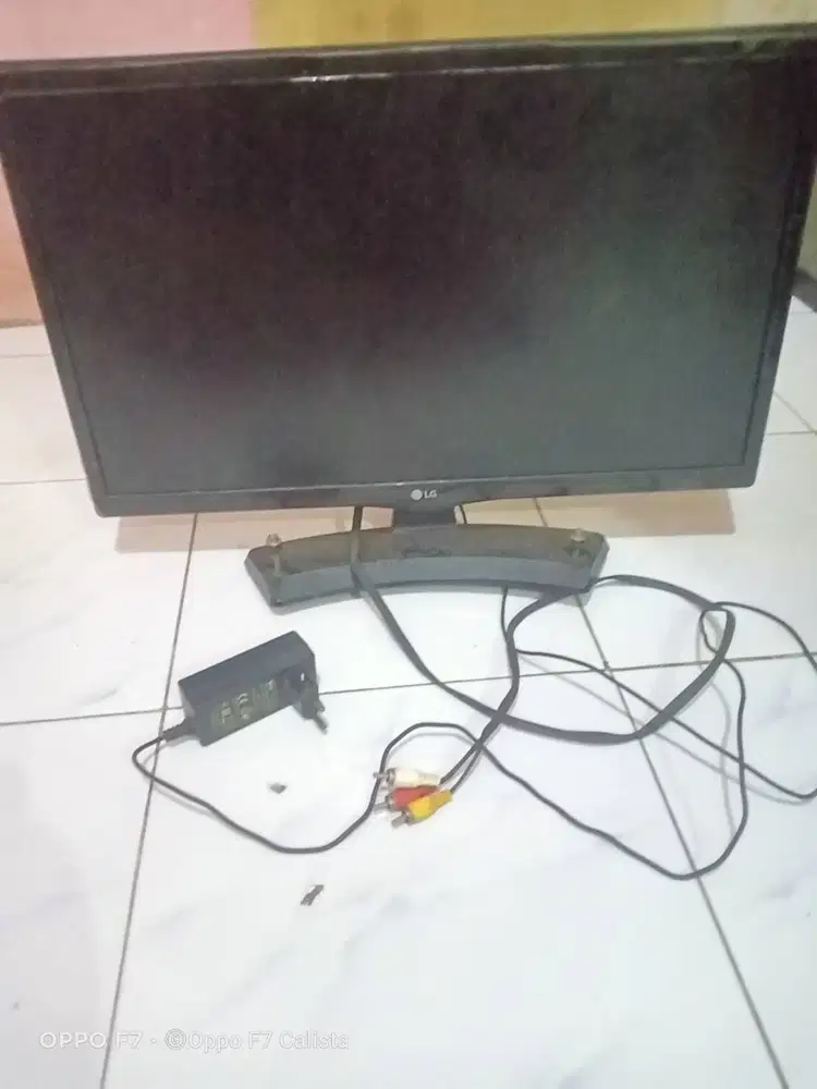 jual TV LG dgn antena luar + remote tv