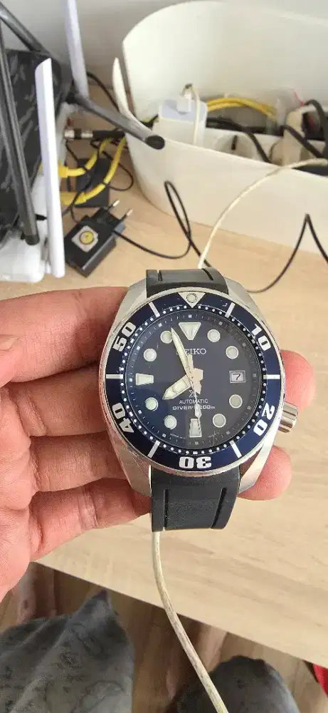 Jam Seiko Sumo Prospex Automatic Blue