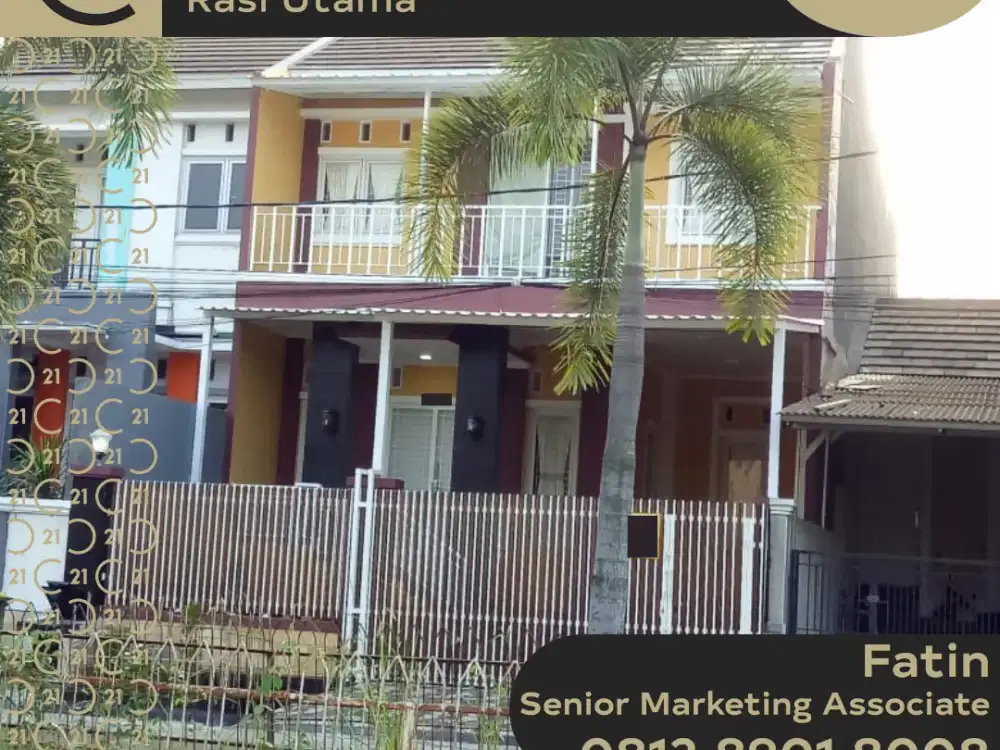 Dijual Rumah 2 Lantai Di Villa Nusa Indah Gunung Putri Bogor