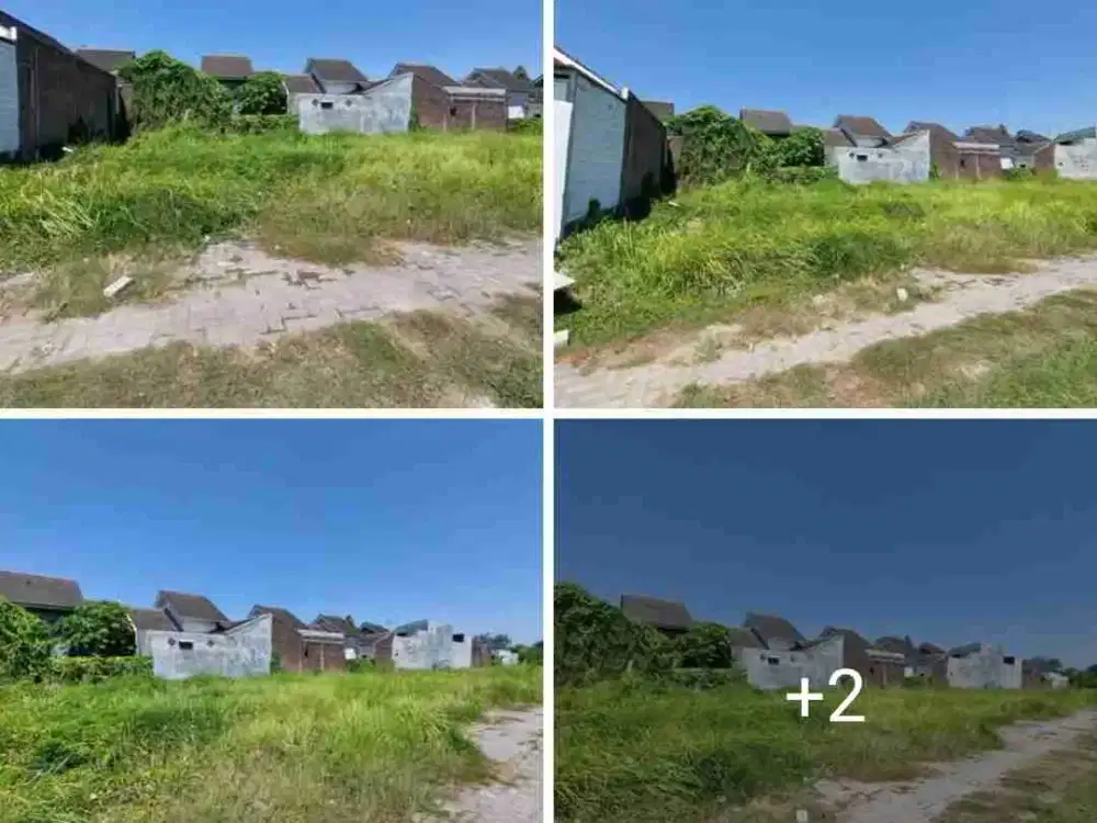 Tanah pekarangan siap bangun Gedangan Sidoarjo