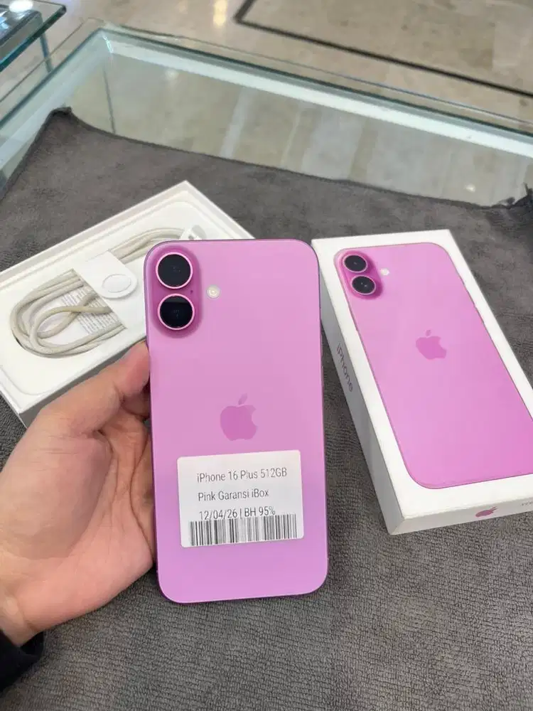 Iphone 16 Plus 512 Pink Ibox on 12/April/2026 fullset