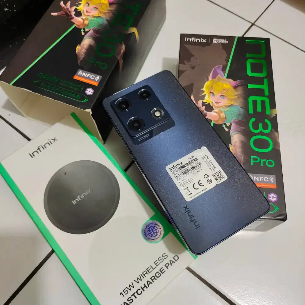Infinix Note 30 Pro 8/256gb fullset ori