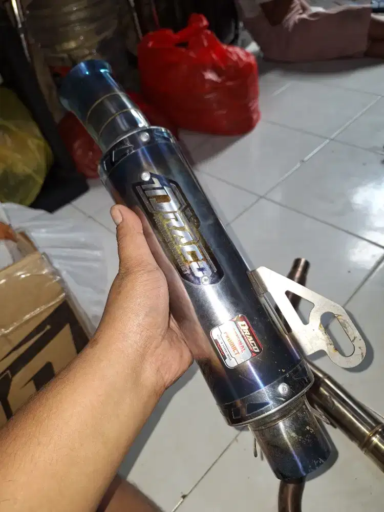 knalpot draco salemba vario bohlam/kzr