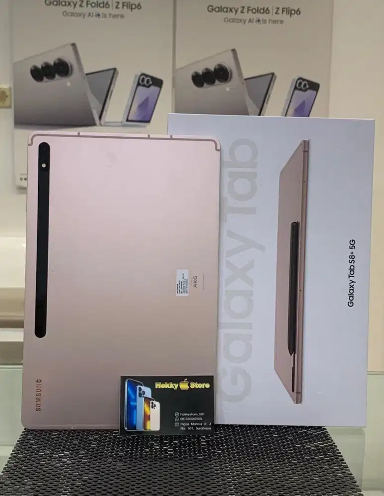 Samsung galaxy Tab S8+ 5G ram 8/256gb pink gold