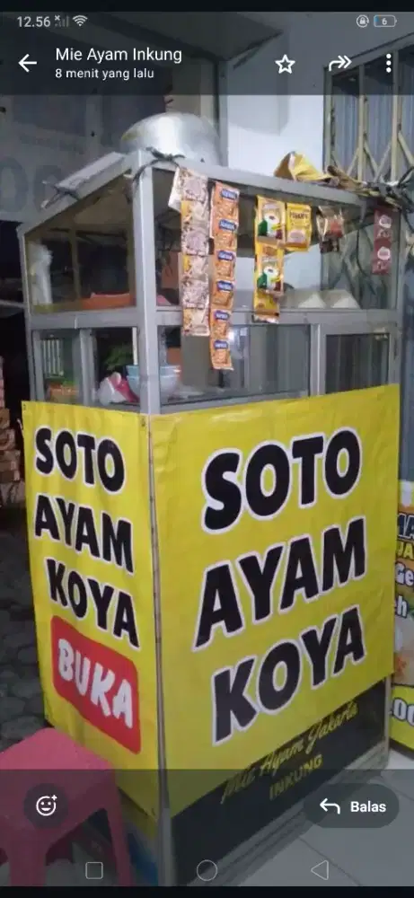 Dijual Etalase jualan