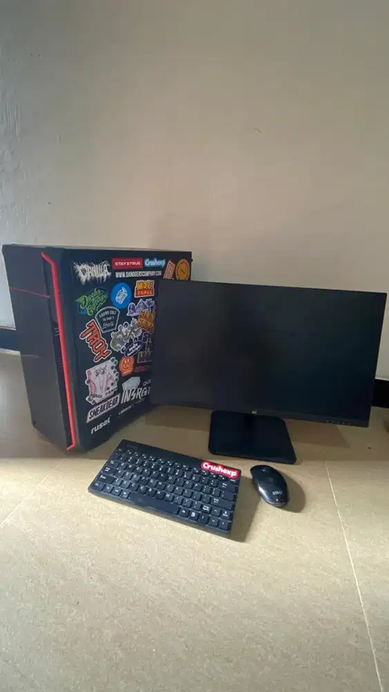 PC Monitor Editing siap pakai