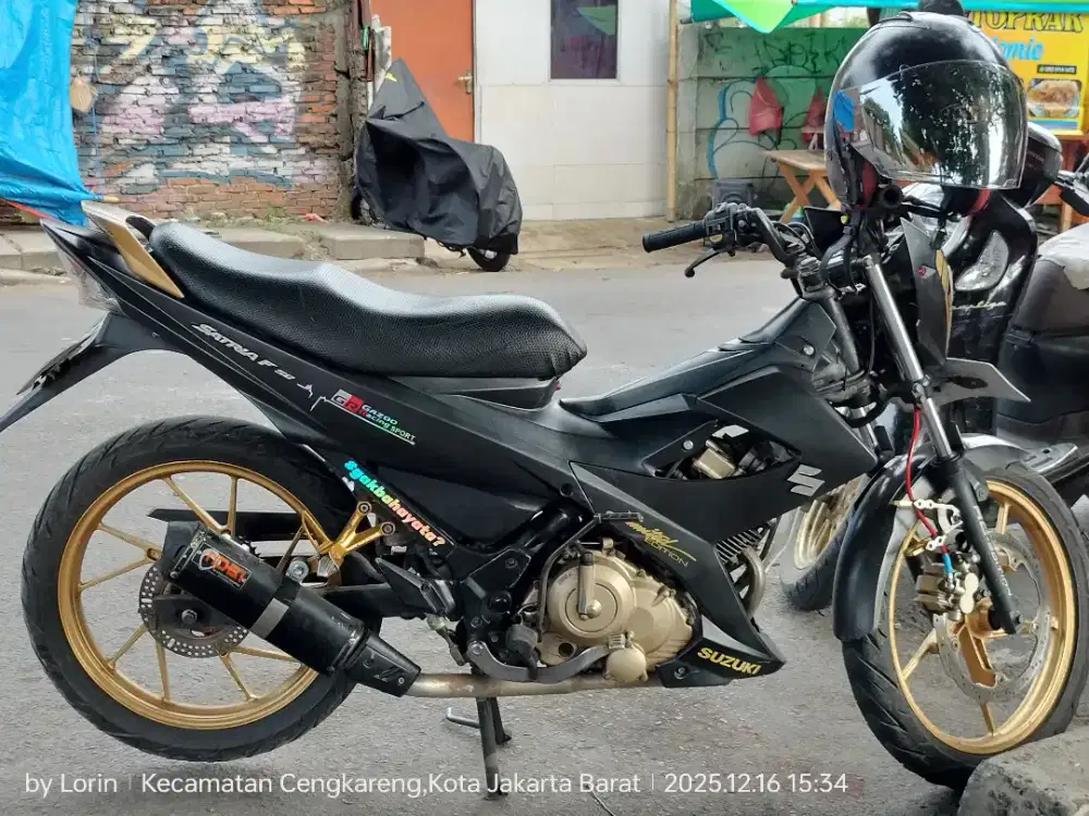 Suzuki Satria Fu facelift 150 2014