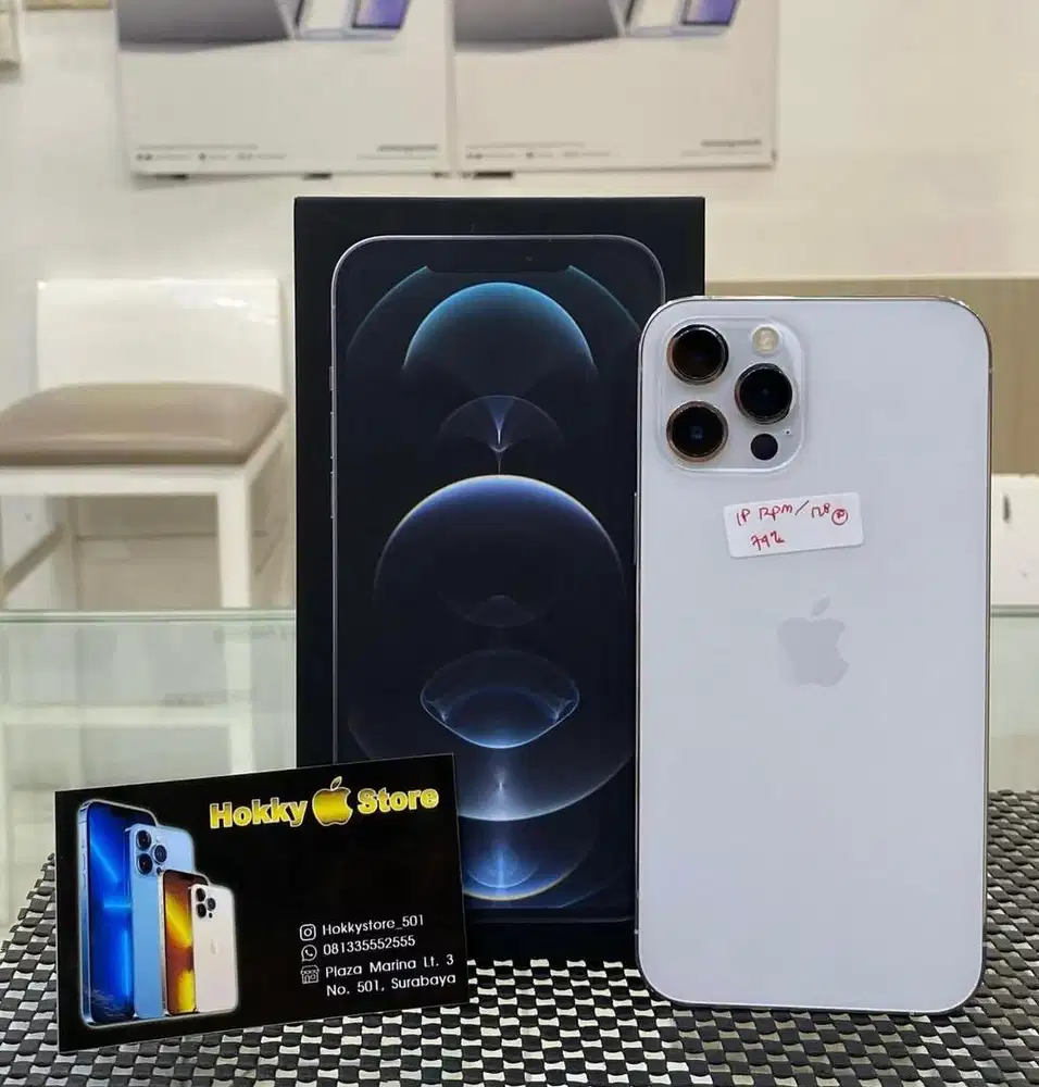 Iphone 12promax/128gb  silver ex ibox bh 74%