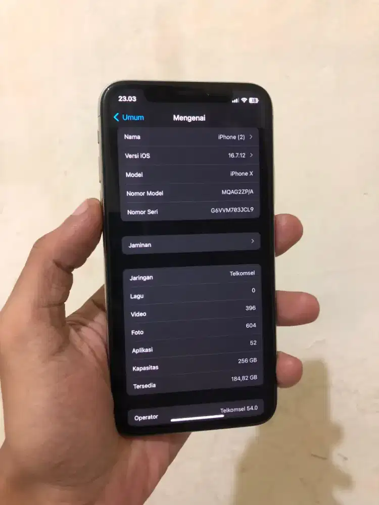 Iphone X 256gb all operator
