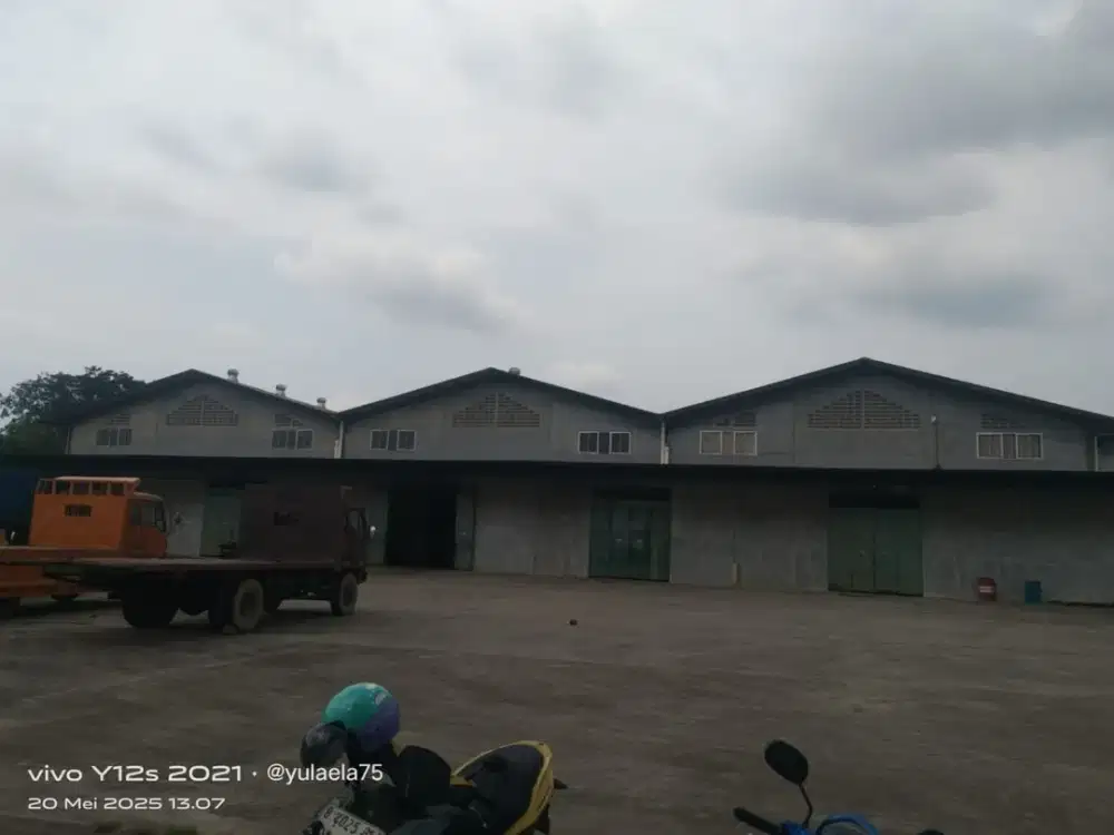 Dijual/Disewakan Gudang Gandeng Ada Kantor Kawasan Industri Pasir Jaya Pasar Kemis, Tangerang