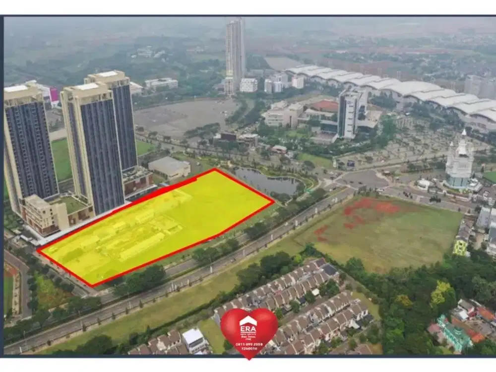 Tanah Cocok untuk Investasi di Pusat Bsd Tangerang