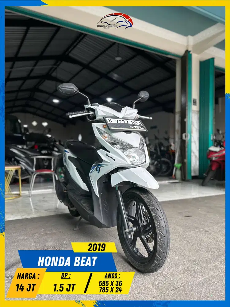 HONDA BEAT 2019 MANTAP GASS MASZEHH HIKMAH MOTOR KEPUH