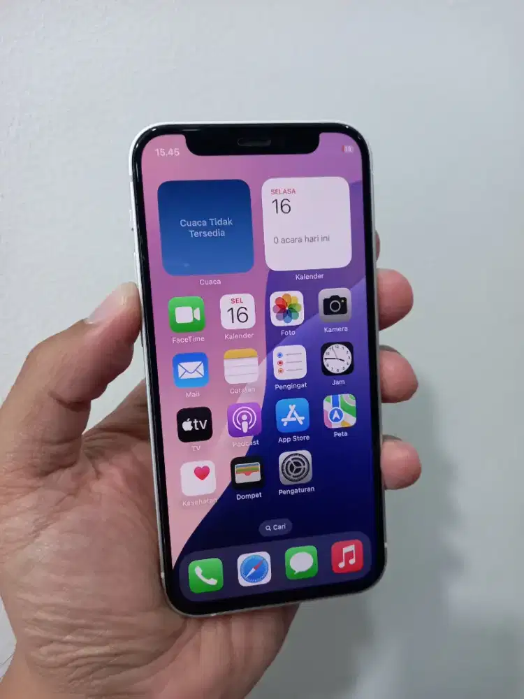 IPhone 12 Mini 128Gb Ex Inter Fullset normal muluss..