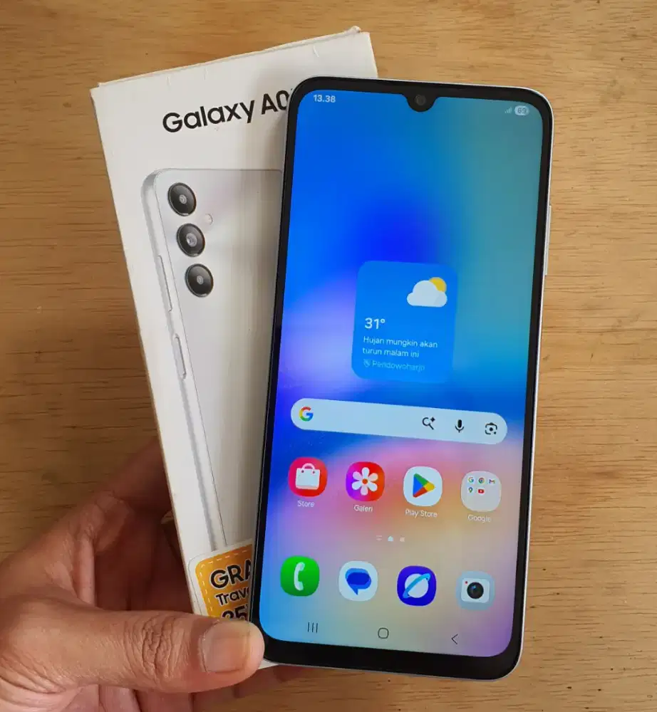 Samsung A05S 6+6/128 fullset segel