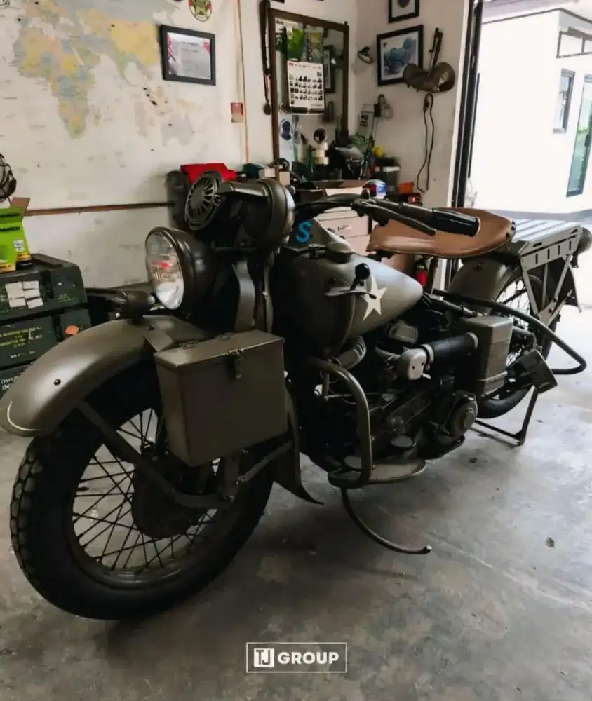 Harley Davidson WL Seri 3 1942