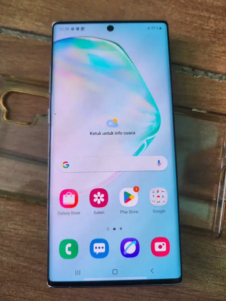 Samsung Note 10 plus dual sim 12/256 ex resmi SEIN