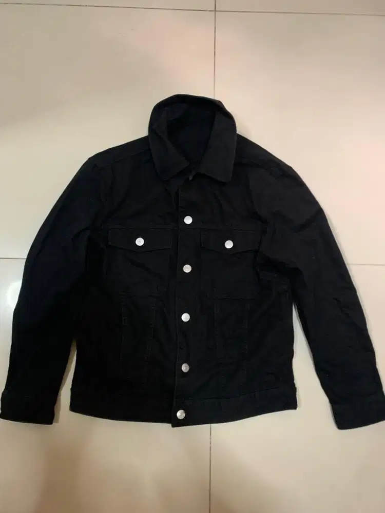 SPAO Trucker Jacket Black M