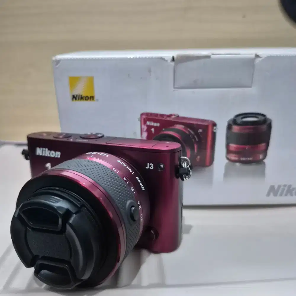 Kamera mirrorless nikon j3 kit 10-30mm normal