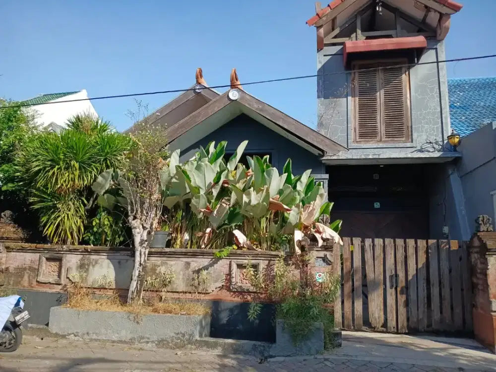 Dijual Rumah Wonorejo Permai Timur Surabaya Kusen Kayu Jati Dekat Merr