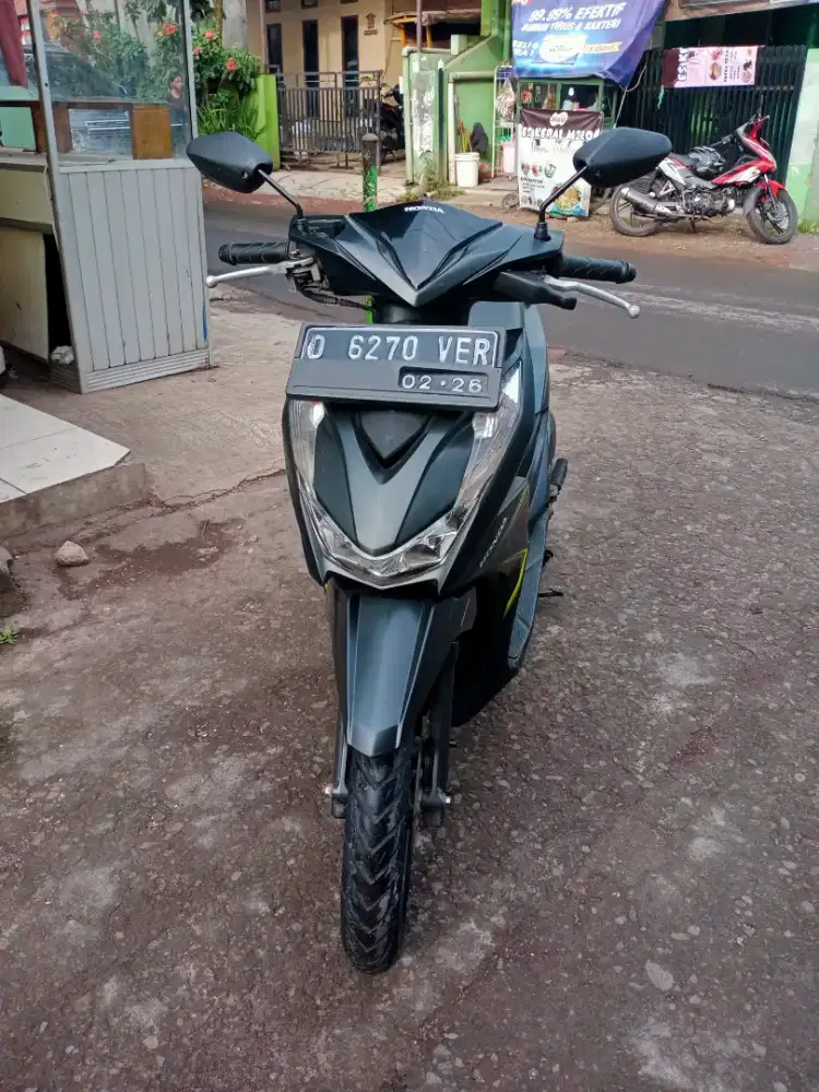 DIJUAL HONDA ALL NEW BEAT CBS ISS THN 2021 WARNA HITAM